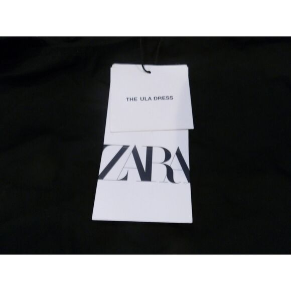 Zara The Ula Dress Women's Black Size Medium NWT - Picture 2 of 3